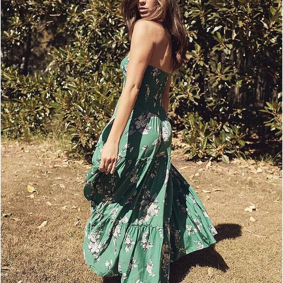 jaase strapless dress